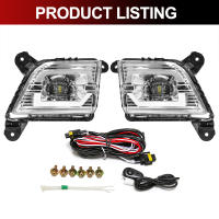 Luz De Niebla LED Para Chevrolet Silverado 2019 2020 Lámpara De Día Antiniebla Frontal Impermeable DLAA Chevelle Luz Diurna 3400LM - details 2