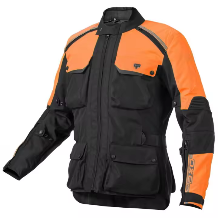 CHAQUETA HARRISON WP NEGRO NARANJA TALLA XL - 1