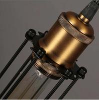 Lámpara Colgante Estilo Industrial Creativa Para Restaurante Y Bar Americano Retro De Hierro Para Café Y Internet - details 10