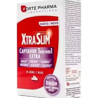 Forté Pharma Xtraslim Captador 3 En 1, 60 Cápsulas - 1