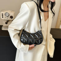 Bolso De Hombro Para Mujer En Cuero Sólido Retro Casual Bolso De Compras Con Cierre De Cremallera Bolsa De Mano Fashion - details 5