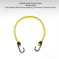 Cuerda Elástica De Goma Para Acampar Al Aire Libre De 60cm Con Gancho Accesorio De Tenda Para Viajes Y Equipaje De Viaje - details 6
