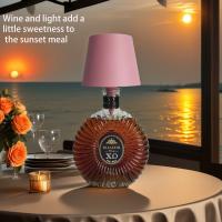 Lámpara De Mesa Inalámbrica En Botella Con Control Táctil De 3 Colores Y Ajuste De Brillo Continuo Lámpara Nocturna Para Decoración De Botella De Vino Barra Luz De Escritorio - details 6