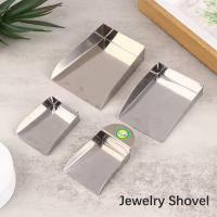 Shovel De Joyería Para Perlas Gemas Diamantes Con Cuchara De Acero Y Mango Placa Herramientas Para Joyería Otolith Shovel - details 1