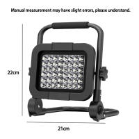 Spotlight LED Sin Cable Para Exteriores Herramienta De Emergencia Y Pesca Compatible Con Baterías Makita/Dewalt/Milwaukee 18V USB - details 5