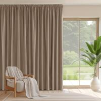 Cortinas Termicas Aislantes Frio y Calor Cortinas Salon Modernas 2 Piezas Cortina Opaca Cortinas Dormitorio Matrimonio Cortina Ventana para Riel, 167x228 CM, Gris - details 2
