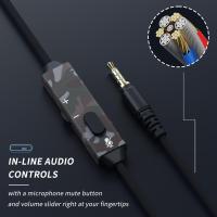 Auricular De Juego BINNUNE Con Micrófono Para PS4 PS5 Xbox Series X|S Xbox One PC Switch Auriculares De Juego Con Cable Para Playstation 5 Xbox 1 - details 7