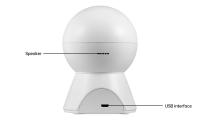 Cámara IP WiFi KERUI 5MP Tuya Smart Mini Cámara De Seguridad Doméstica Inalámbrica Con Seguimiento Automático 3MP Full HD Para Interior - details 12