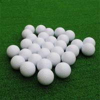 Bolas De Golf De Práctica 10 Pcs Blanco Suaves Para Interior Bola De Aire Verdadera Conformidad De Un Solo Pieza - details 9