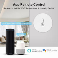 Sensor De Temperatura Y Humedad Zigbee IHSENO Compatible Con Alexa Google Home Tuya Smart Life Monitoreo En Tiempo Real Para Inteligencia Artificial - details 2