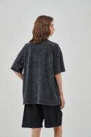 Camiseta De Verano Para Hombres Vintage Harajuku Con Estampado Anime Tees Vest Top Casual Oversized Black T-Shirt Streetwear - details 5