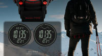 Reloj Deportivo Para Hombre Skmei 1358 Con Altimetro Y Compasso Resistente Al Agua Pantalla Digital Medidor De Presión Y Temperatura Reloj De Pulsera Adecuado Para Actividades Al Aire Libre - details 8