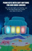 Juego De Actividades Para Bebés Con Piano Y Pedal De Fitness Para Crawlizón Alfombra Educativa Para Niños De 0 a 36 Meses Regalos De Cumpleaños - details 9
