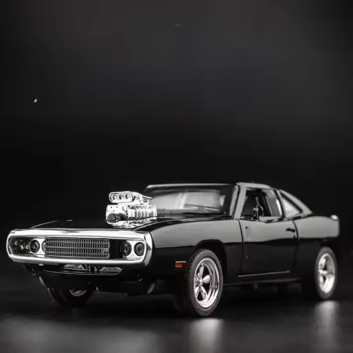 Dodge Charger 1970 Challenger Modelo De Coche De Aleación 1:32 Juguete Para Niños Coche De Musculatura Clásica Colección De Modelos De Coches - 1