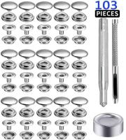 Kit De 103 Piezas Con Cierre De Hebilla En Acero Inoxidable Y Lona Herramientas Para Costura En Cuero Y Tienda Usada Para Cubierta De Barco - details 0