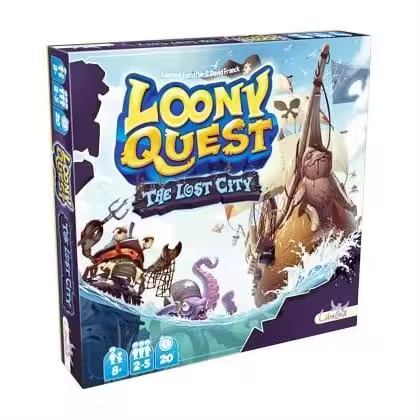 JUEGO DE MESA Loony Quest: The Lost City - Libellud - 1