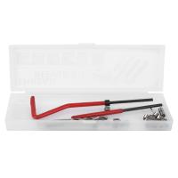 Kit De Reparación De Hilos M4 25 Piezas Con Caja De Plástico Transparente Herramienta De Reparación De Hilos Para Maquinaria - details 1