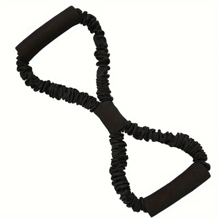Cinta De Estiramiento Para Yoga De Ocho Caracteres 1pc Adecuada Para Hombres Y Mujeres Abertura De Hombros Beautificación De Espalda Estiramiento De Cintura Expansión De Torax Trauma De Brazo - 1