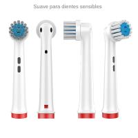 Cabezales De Cepillo De Dientes Electrónico Interchangeables 4 Pcs/set Compatible Con Oral B Para Dientes Sensibles - details 7