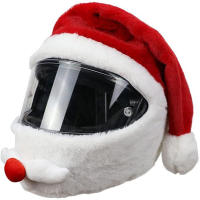 Cubierta De Peluche Para Casco De Motocicleta Dibujos Animados Protección Completa Para Salidas Al Aire Libre Divertidas Personales Regalo De Navidad - details 6