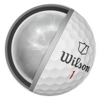 WILSON - Bolas de Golf Wilson STAFF Model X Blancas- Paquete de 12 bolas Premium Blancas - details 1