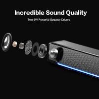 Altas de Barra de sonido con Alimentación USB para orden, de escritorio y portátil, color Negro (USB) - details 3