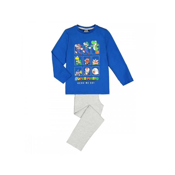 Sac à dos maternelle Super Mario - 1 compartiment - bleu - Bagtrotter Pas Cher | Bureau Vallée