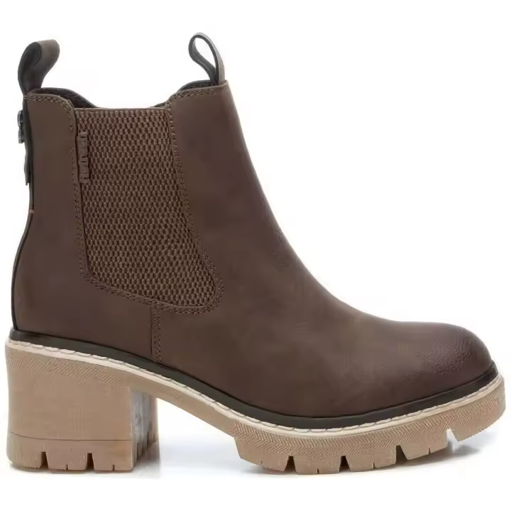 Botines marca Refresh modelo 171056-02 para mujer en color taupe - 1