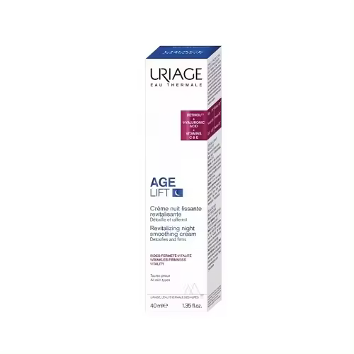 Uriage Age Lift Crema Noche Revitalizante Antiarrugas 40 Ml - 1