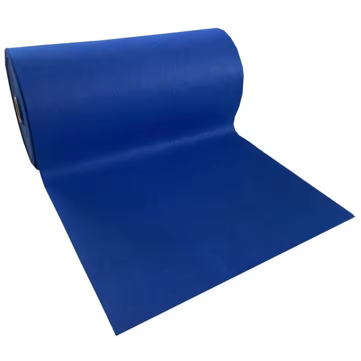 Alfombra moqueta antideslizante por metros para cocina y pasillo Ancho 60cm - AZUL 7080103 - 1
