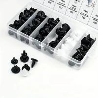 100pcs Herramientas De Desmontaje Para Coche Clips Plásticos Mixtos Retenciónde Puertas Y Remoción De Productos Con Tornillos Y Clavos - details 6