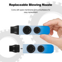 Kazu Flute ABS Zoukat Kazoo Con Dos Agujeros Reemplazables Boquilla De Soplado 10pcs Instrumento Musical Para Ukulele Y Guitarra - details 55