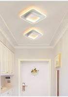 Lámpara De Techo Moderna De Metal LED Para Pasillo Y Escalera Decorativa De Lujo Creativa En Oro Instalación Suelta Fuente De Alimentación AC 220V - details 16