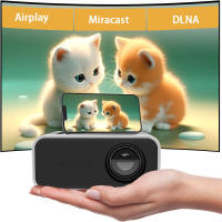 Proyector LED Portátil YT300 Mini Ultra HD Con Conexión Inalámbrica Y Cableado Para Teatro En Casa Pantalla De 20-120 Pulgadas - details 2