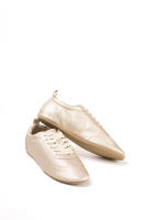 Paloma Wang Zapatillas Doradas de Piel para Mujer, Comodidad y Elegancia en Cada Paso - details 5