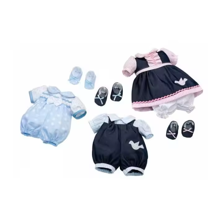 Traje Niña Rosa Toys 40 Cm con Bolsa y Percha para Accesorios de Muñecas - 1