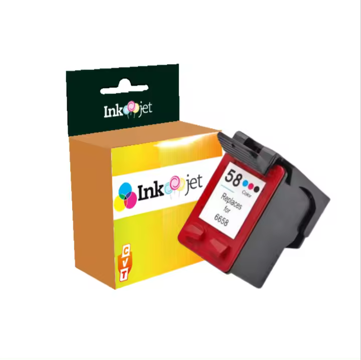 Compatible HP 58 / C6658AE Tricolor Photo Cartucho de Tinta - 1