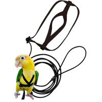 Correa Ajustable Para Pájaros De Nylon Duradero Y Conveniente Con Arnes Fácil De Usar Para Periquitos Herramienta De Jardín - details 0