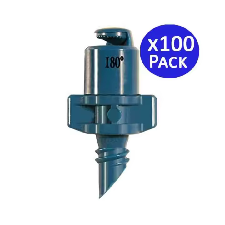 Suinga Pack 100 Microaspersores de Riego 180º 1.8-2.2m - Sistema de Riego Automático - 1