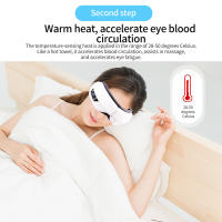 Masajeador De Ojos Inteligente 6D Con Vibración Y Aire Caliente Instrumento De Cuidado De Los Ojos Con Bluetooth Y Música Gafas De Relajación Para Fatiga Ocular - details 9