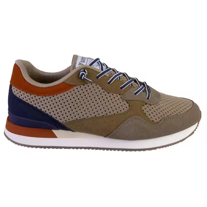 YUMAS STANLEY Zapatillas casual de hombre taupe 524 - 1