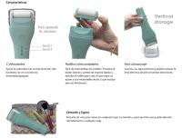 Lima Eléctrica de Pies WottoCare Pedi-Roller – Recargable e Inalámbrica con 3 Rodillos Intercambiables - details 8