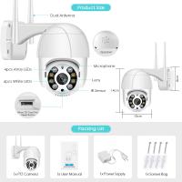 Cámara PTZ BESDER 4K 8MP 5MP Ultra HD WiFi IP Con Detección De Movimiento AI Y Audio UHD 1080P Vigilancia De Video P2P Tracker Automático Para Interior Y Exterior - details 1