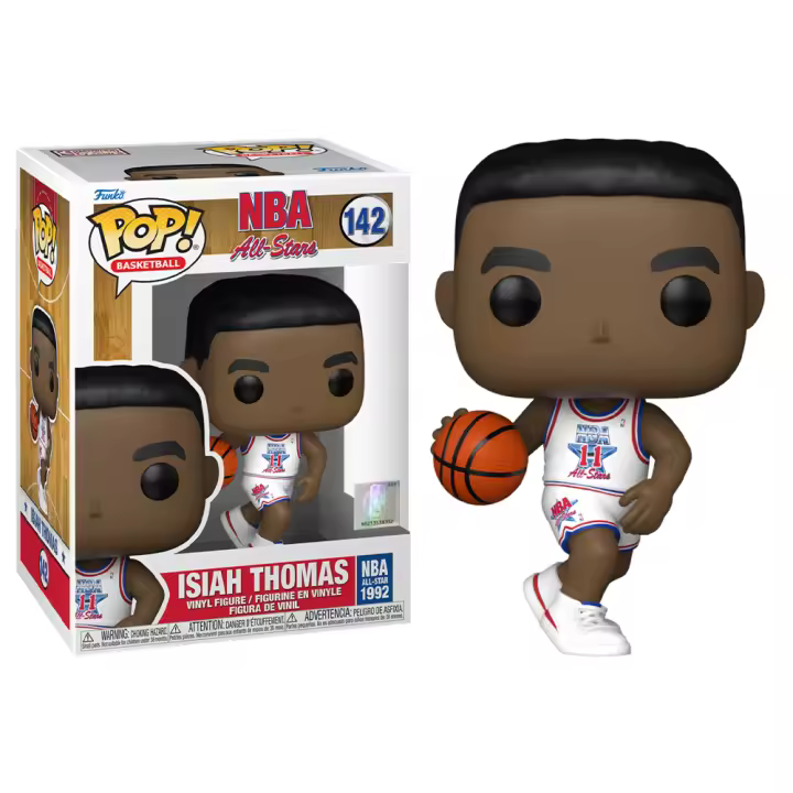 FUNKO POP! NBA ALL-STARS - 11 ISAIAH THOMAS, 59369, Nº142, TIENDA CON LICENCIA OFICIAL - 1