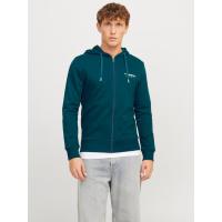 Jack & Jones Hombre Sudadera con Capucha y cierre cremallera Mod JJALVIS logo estampado Moda Casual Informal REF 256847 - details 4