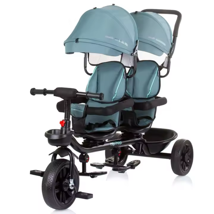 Triciclo gemelar HIP HOP hasta 40 Kg de Chipolino. Explora el Mundo a Doble Ritmo - 1