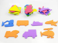 Juguete De Baño Educativo Para Niños Alfanumérico Letras Y Animales EVA Suave Flotante En Agua Para Bebés Y Niños - details 3