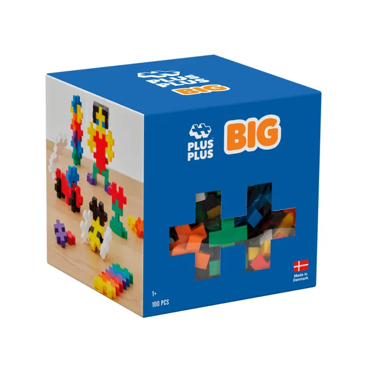 Plus Plus Big Basic - Puzzle 5 Años Básico 100 Pcs  Puzzles 5 Años O Más  Rompecabezas Niños  Juguetes Niños 5 Años O Más  Juegos Educativos Niños 5 Años O Más - 1