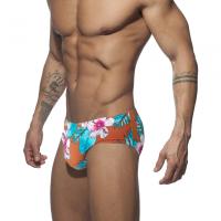 Bragas De Natación Para Hombre Estampado De Flores Moda Verano Push up Cintura Baja Shorts De Playa Traje De Baño Sexy - details 13