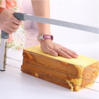 Cortador De Pasteles Ajustable De Acero Inoxidable Con 3 Cuchillas Divisor De Pan Y Mantequilla Para Pastelería Herramientas De Hornear - details 3